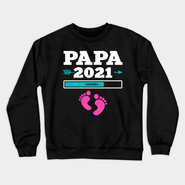 PAPA 2021 Crewneck Sweatshirt by MaikaeferDesign